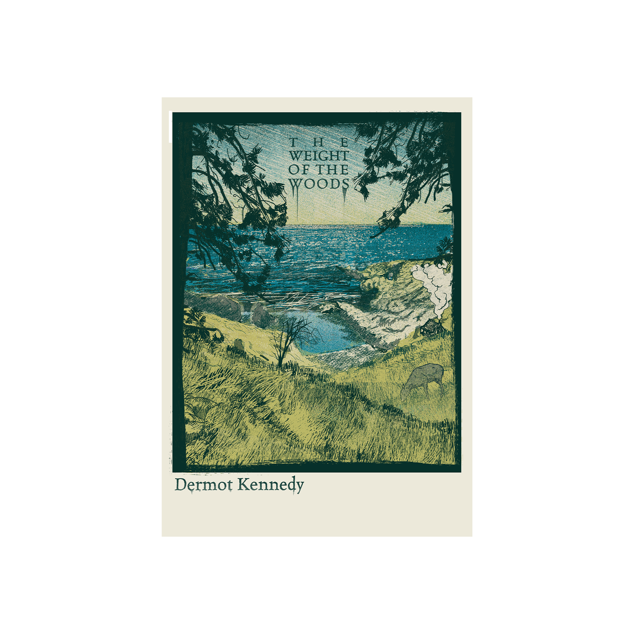 The Weight of the Woods Screenprint Poster - Dermot Kennedy