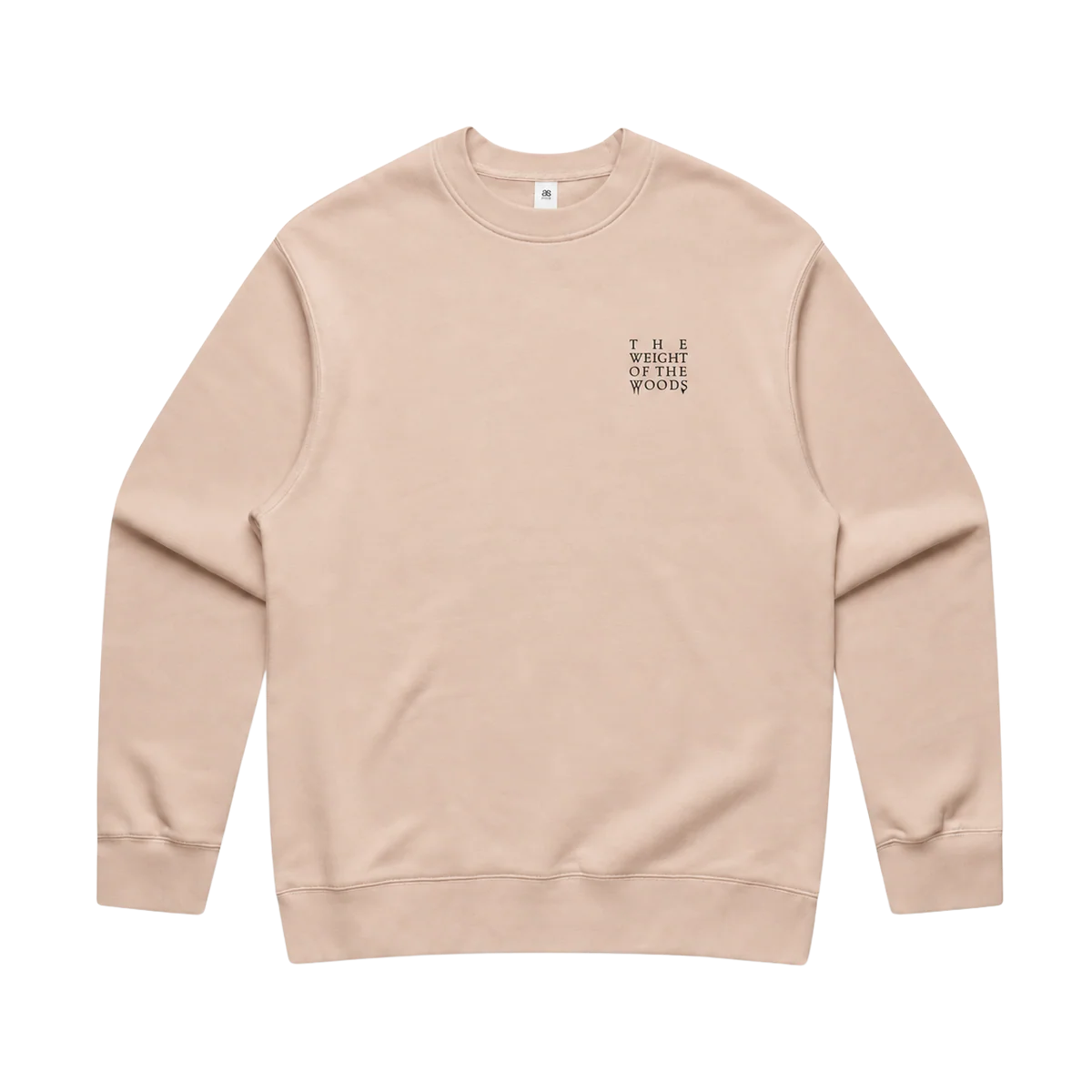 The Weight of The Woods Rose Quartz Overdyed Sweatshirt