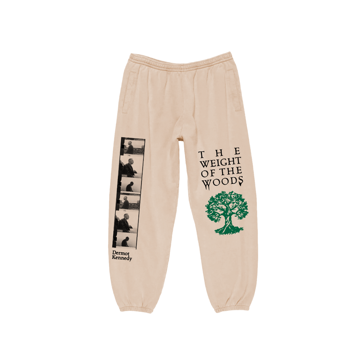 The Weight of the Woods Rose Quartz Overdyed Joggers